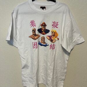 Clot X Streetfighter Men's White T-shirt
